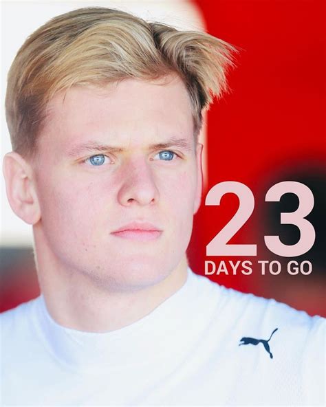 Mick Schumacher On Instagram Days Until The Rd F Race