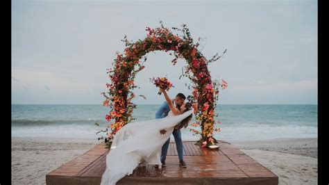 Nosso Casamento Dos Sonhos Na Praia YouTube