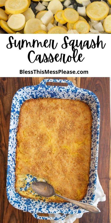 This Squash Casserole Is Made With Sliced Yellow Summer Squash And