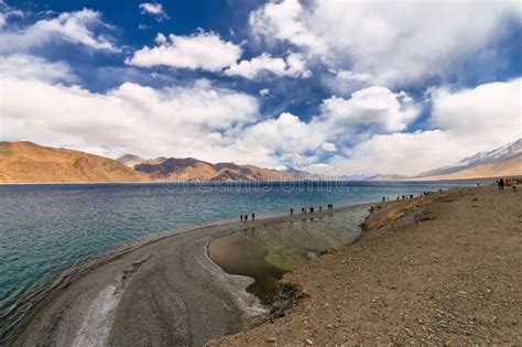 Pangong Lake Is The Highest Saltwater Lake In The World Ladakh India