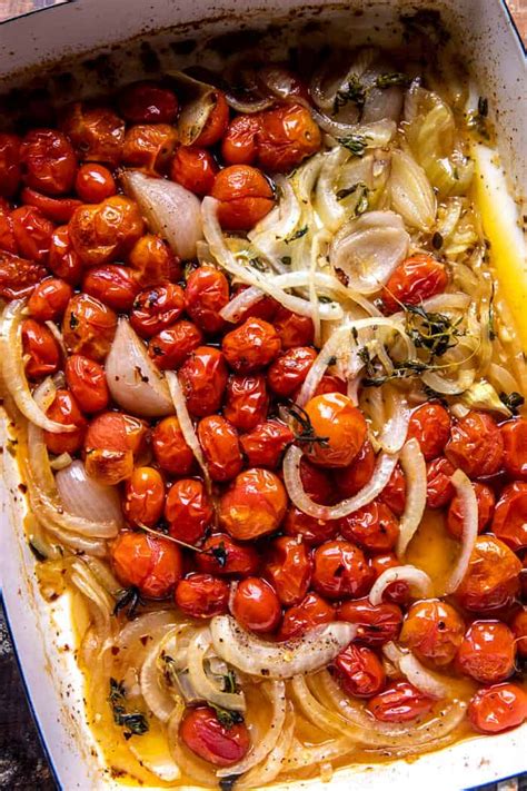 Herb Roasted Cherry Tomato Pizza Half Baked Harvest