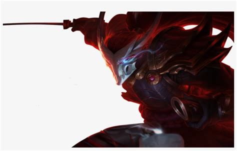 League Of Legends Blood Moon Yasuo Render Transparent PNG 1024x604