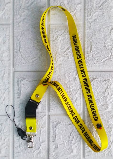 Lanyard Tali Gantungan ID Card BPN KEMENTERIAN AGRARIA DAN TATA RUANG