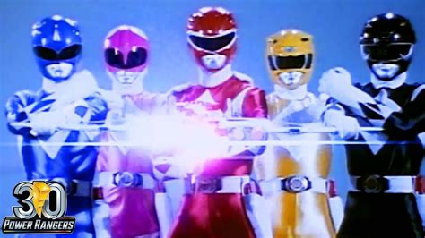 30 Years Of Team Finishing Weapons Power Rangers 30th Anniversary