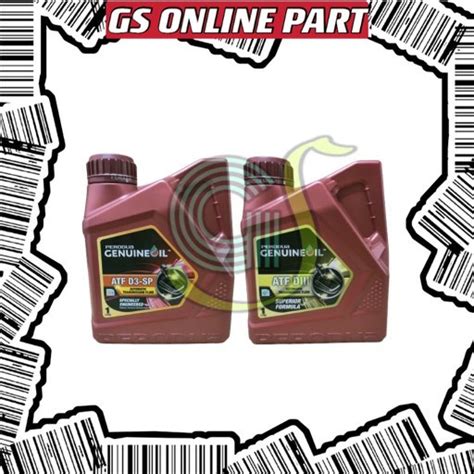 Original Perodua Atf D Sp Diii Automatic Transmission Fluid L