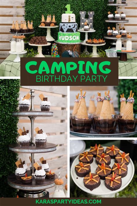 Camping Themed Birthday Party Decorations Decoration Ideas At Home