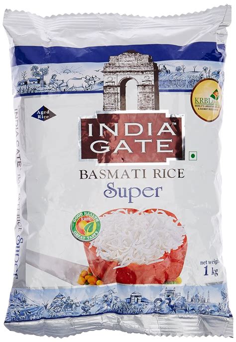 India Gate Basmati Rice Super Kg Amazon In Grocery Gourmet Foods