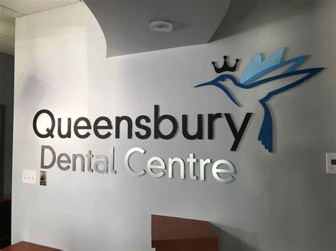 Reception Signage – Queensbury Dental Clinic [2014] – Korova Designs