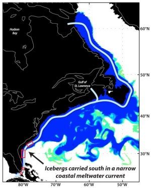 Iceberg Alley Map