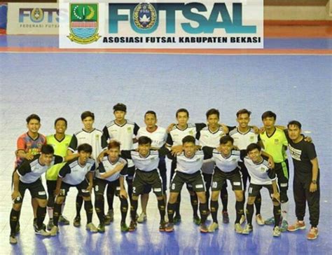 Ini Dia 20 Pemain Futsal Kabupaten Bekasi Lolos Seleksi Porda Jabar