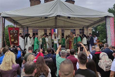 U Gračanici patrijarh Porfirije služio svetu liturgiju povodom