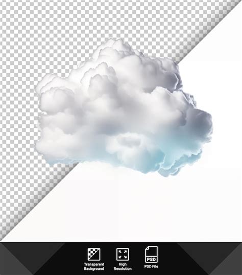 Nuvem Psd Em Fundo Transparente PSD Premium