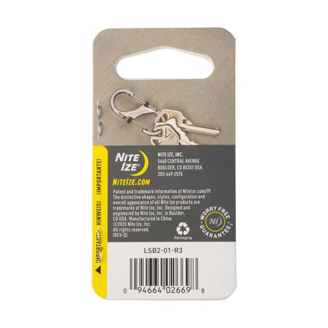 Nite Ize S Biner Slidelock Karabiner Karabiner Globetrotter