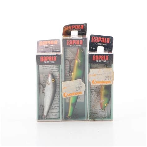 Rapala Floating Lures and Assorted Fishing Lure Collection | EBTH