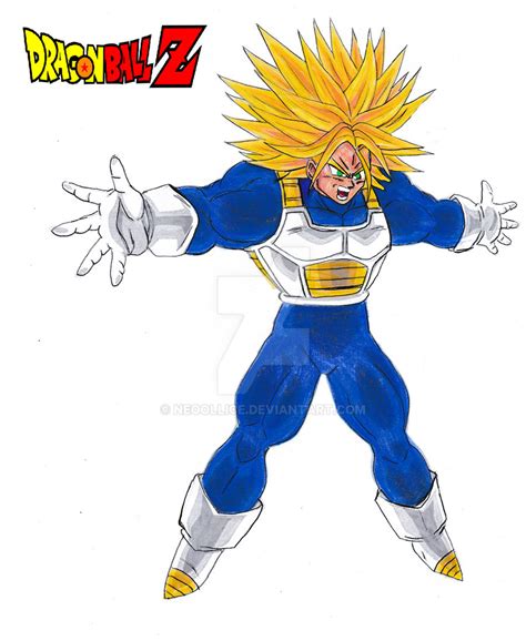 Future Trunks Super Saiyan 3rd Grade By Neoollice On Deviantart