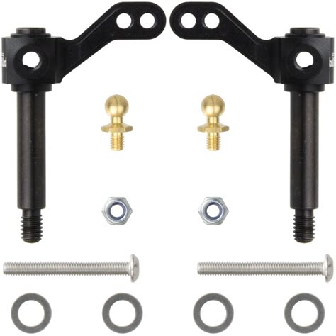 Alu Upright Front Knuckle Arm Set Chassis Lunch Part For Tamiya Cw