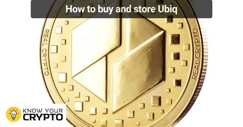 Everything About Ubiq A Complete Guide Sanshuinu Know Your Crypto