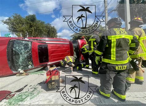 Delray Beach Crash Sends 1 To Hospital Boca Post