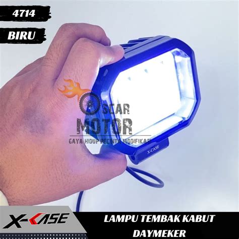 Lampu Tembak Sorot Led Daymaker Mata K Watt Kotak Cwl Motor