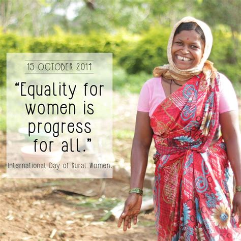 International Day For Rural Women