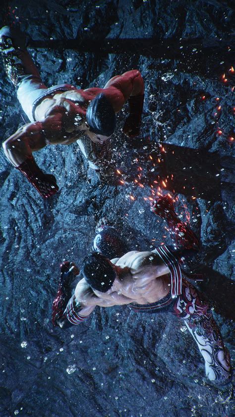 Tekken 8 Tekken Jin Kazama Kazuya Mishima Fighting Hd Phone Wallpaper Rare Gallery