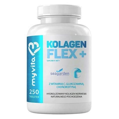 Kolagen Flex Tabl Myvita Hydrolizowany Kolagen Allegro Pl