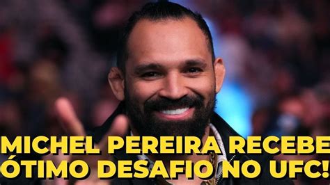 MICHEL PEREIRA DÁ SORTE e VIRA ALVO de STEPHEN THOMPSON no UFC YouTube