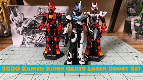 SODO Kamen Rider Geats Laser Boost Set Review YouTube