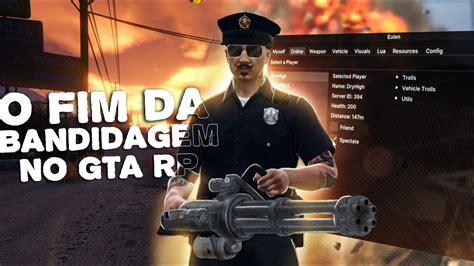 Virei Policial Por Dia Mod Menu No Gta Rp Youtube