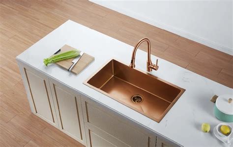 Handmade Rose Gold Double Bowl Pvd Nano Kitchen Sink Buy Nano Sink