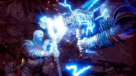 Kratos Vs Thor Rematch Final Fight Boss Fight Gameplay God Of War