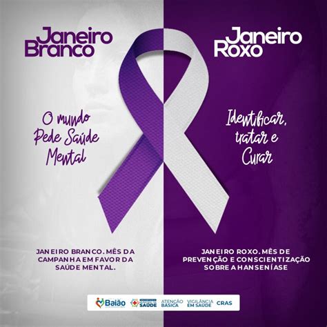 Janeiro Roxo E Branco Campanhas Alertam Para Combate Hansen Ase E