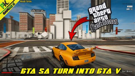 How To Install GTA 5 Full Map In GTA San Andreas GTA SA Convert In