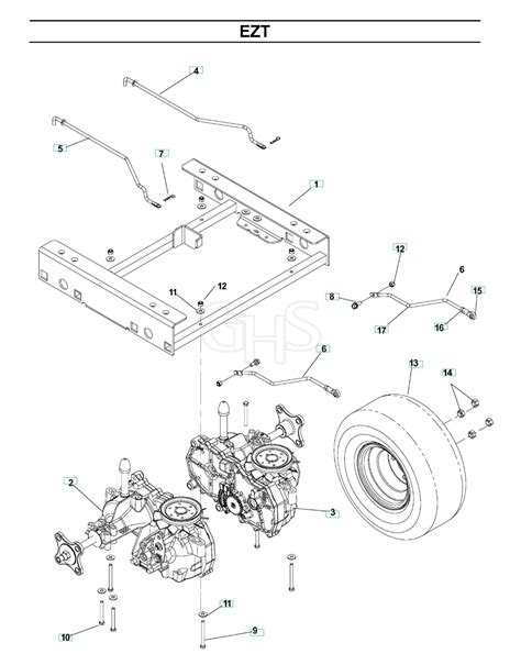 Husqvarna Cz42175 Transmission GHS