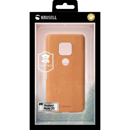 Krusell Sunne Huawei Mate Premium Leather Slim Case Nude