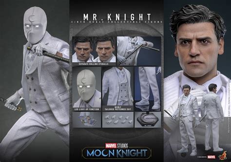 Mr Knight Moon Knight Hot Toys TMS139 1 6 Scale Figure