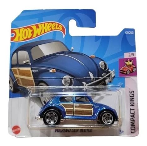 Volkswagen Beetle Compact Kings Hot Wheels Fusca Azul Mercadolivre