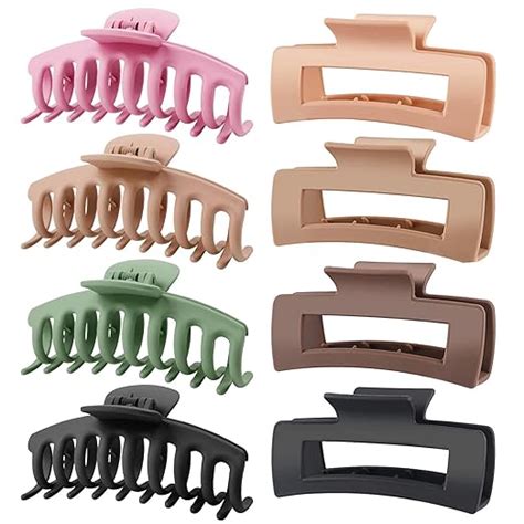 Amazon Tocess Pack Big Hair Claw Clips For Women Large Claw