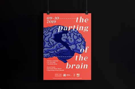 The Parting of the Brain | Poster Design on Behance