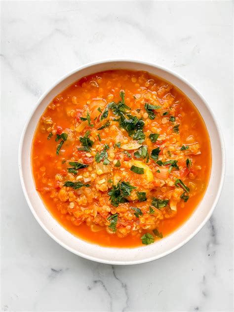 red lentil soup  lemon kathleen ashmore