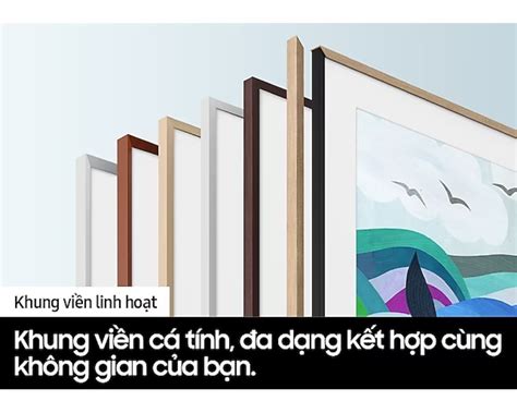 Smart Tivi Khung Tranh The Frame Qled Samsung 4k 55 Inch Qa55ls03b