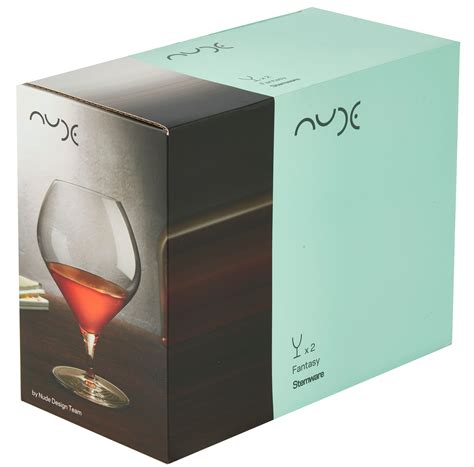 FANTASY Set Of 2 Cognac Glasses By NUDE Design Nude Design Team