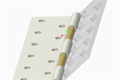 Hinge mechanism - PTC Creo Parametric - 3D CAD model - GrabCAD