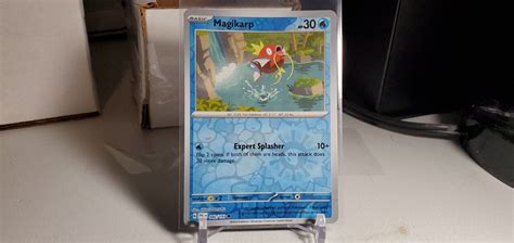 Pokémon TCG Magikarp Scarlet Violet Paldea Evolved 042 193 Reverse