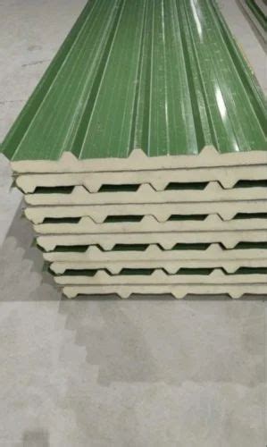 Jsw Coated Mm Puf Insulated Roofing Panel Thickness Mm At Rs