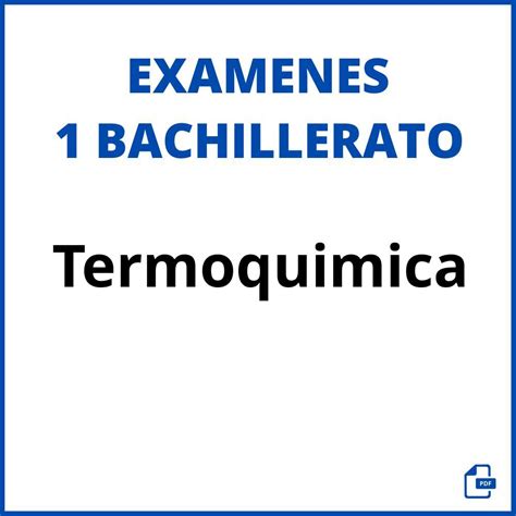 Examenes Quimica Bachillerato Resueltos Pdf