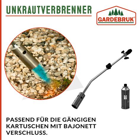 Unkrautbrenner Gasbrenner Piezo Z Ndung Unkrautvernichter Brenner