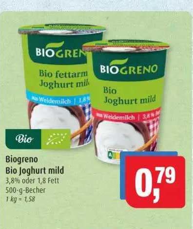 Bio Biogreno Bio Joghurt Mild Angebot Bei Markant