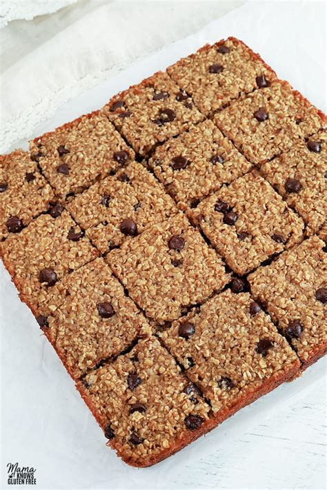 Oatmeal Bars - Mama Knows Gluten Free