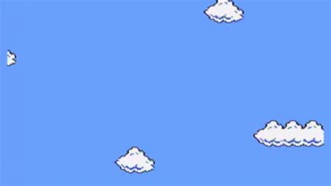 Printable Super Mario Clouds